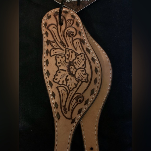 Circle Y of Yoakum Spur Straps - Picture 3 of 6